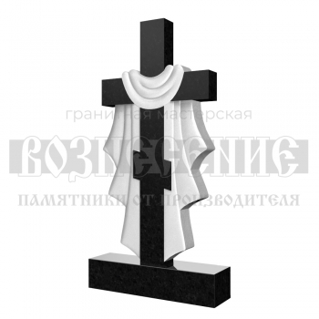 Памятник в форме креста № 1